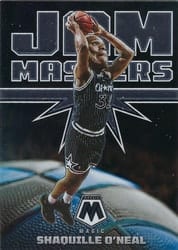 2021-22 Panini Mosaic Jam Masters Shaquille O'Neal #13 card