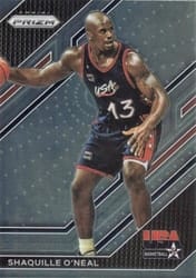 2022-23 Panini Prizm USA Basketball Shaquille O'Neal #9 card