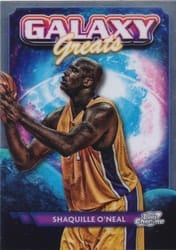 2023-24 Topps Chrome Cosmic Galaxy Greats Shaquille O'Neal #GG-9 card