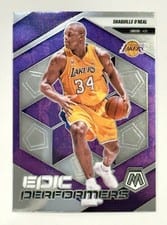 2024-25 Panini Mosaic Epic Performers Shaquille O'Neal #16 card