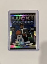2024-25 Panini Prizm Black Luck of the Lottery Shaquille O'Neal #2 card