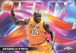 2025-26 Topps Chrome Helix Shaquille O'Neal #H-10 card