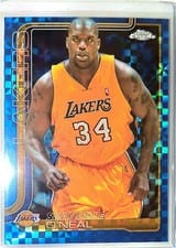 2025 Topps Chrome Shaquille O'Neal #242 card