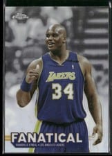 2025 Topps Chrome Fanatical Shaquille O'Neal #FAN-16 card