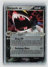 2005 Deoxys Sharpedo ex #104 card