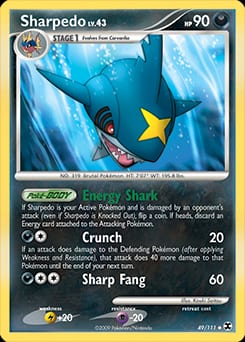 Rising Rivals Sharpedo #49 card