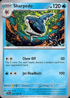 Temporal Forces Sharpedo #43 card