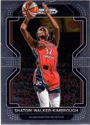 2022 Panini Prizm WNBA Base Set Shatori Walker-Kimbrough #54 card