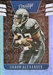 2020 Panini Prestige Old School Shaun Alexander #OS-SA card