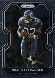 2020 Panini Prizm Base Set Shaun Alexander #300 card