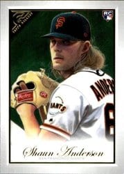 2019 Topps Gallery Base Set Shaun Anderson #109 card