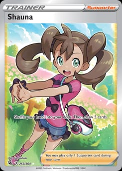 Fusion Strike Shauna #263 card