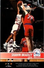 1994-95 Hoops Base Set Shawn Bradley #158 card