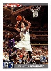 2004-05 Topps Total Base Set Shawn Bradley #33 card