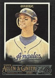 2020 Topps Allen & Ginter X Base Set Shawn Green #332 card