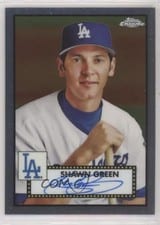 2021 Topps Chrome Platinum Anniversary Autographs Shawn Green #PA-SHG card