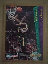 1992-93 Fleer Base Set Shawn Kemp #266 card