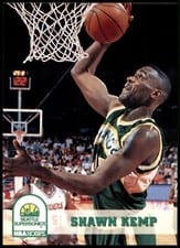 1993-94 Hoops Base Set Shawn Kemp #207 card