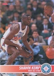1994-95 Hoops Base Set Shawn Kemp #241 card