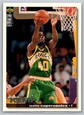 1995-96 Collector's Choice Base Set Shawn Kemp #40 card