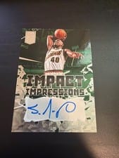 2021-22 Donruss Elite Impact Impressions Shawn Kemp #II-SKE card