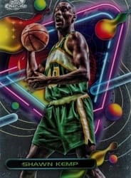 2023-24 Topps Chrome Cosmic Base Set Shawn Kemp #88 card
