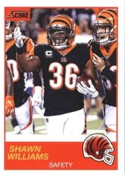 2019 Score Base Set Shawn Williams #100 card