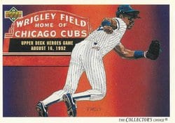 1992 Upper Deck Base Set Shawon Dunston #35 card