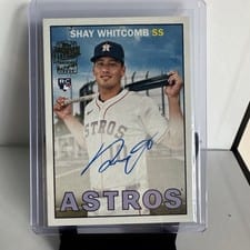 2025 Topps Archives Fan Favorite Autographs 1967 Shay Whitcomb #67FFA-SW card