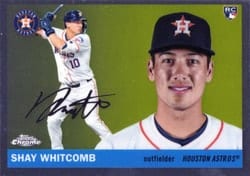 2025 Topps Chrome Platinum Base Set Shay Whitcomb #281 card