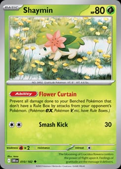 Destined Rivals Shaymin #10 card