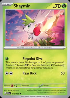 2024 Temporal Forces Shaymin #13 card