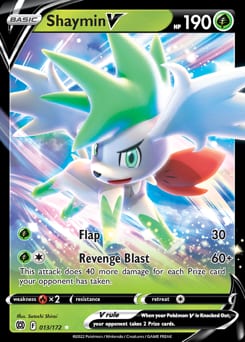 Brilliant Stars Shaymin V #13 card