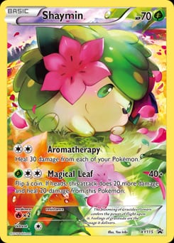XY Black Star Promos Shaymin #XY115 card
