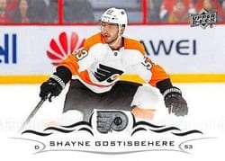 2018-19 Upper Deck Base Set Shayne Gostisbehere #132 card