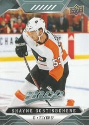 2019-20 Upper Deck MVP Base Set Shayne Gostisbehere #142 card