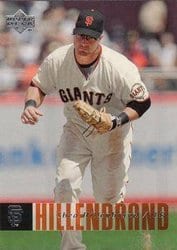 2006 Upper Deck Base Set Shea Hillenbrand #1171 card