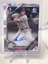 2019 Bowman Draft Chrome Picks Autograph Shea Langeliers #CDA-SL card