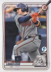 2020 Bowman 1st Edition Base Set Shea Langeliers #BFE-21 card
