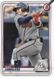 2020 Bowman Prospects Shea Langeliers #BP-21 card