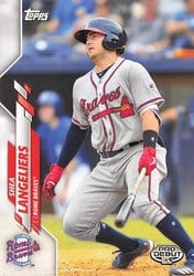 2020 Topps Pro Debut Base Set Shea Langeliers #PD-135 card