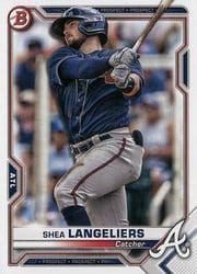 2021 Bowman Prospects Shea Langeliers #BP-28 card