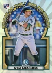 2023 Bowman Rookie of the Year Favorites Shea Langeliers #ROYF-10 card