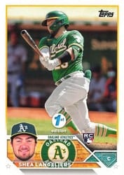 2023 Topps 1st Edition Base Set Shea Langeliers #127 card
