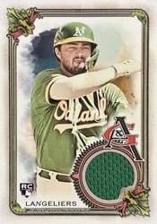 2023 Topps Allen & Ginter Relics (Pattern A) Shea Langeliers #AGRA-SLA card