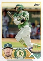 2023 Topps Base Set Shea Langeliers #127 card