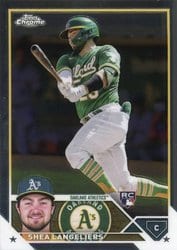 2023 Topps Chrome Base Set Shea Langeliers #175 card