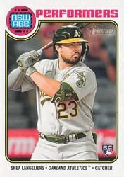 2023 Topps Heritage New Age Performers Shea Langeliers #NA-13 card
