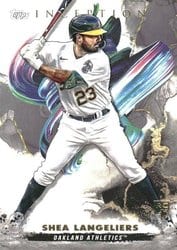 2023 Topps Inception Base Set Shea Langeliers #64 card