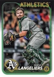 2024 Topps Japan Edition Base Set Shea Langeliers #114 card